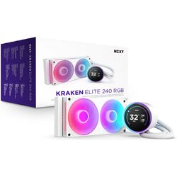 NZXT Kraken Elite 240 RGB - White - Product Image 1