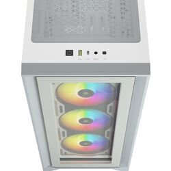 Corsair iCUE 4000X RGB - White - Product Image 1