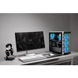 Corsair iCUE 465X RGB - White - Product Image 1