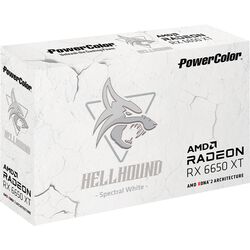 PowerColor Radeon RX 6650 XT Hellhound - White - Product Image 1