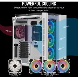 Corsair Crystal 680X RGB - White - Product Image 1