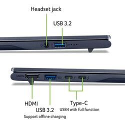 Acer Swift 14 AI OLED - SF14-51-55P8 - Blue - Product Image 1