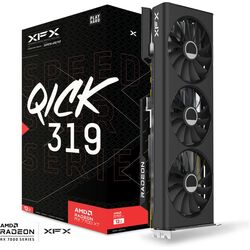 XFX Radeon RX 7700 XT Speedster QICK 319 Black - Product Image 1