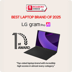 LG gram Pro - 17Z90TR-E.AD88A1 - Black - Product Image 1