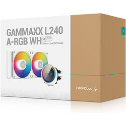 Deepcool GAMMAXX L240 ARGB WH - Product Image 1