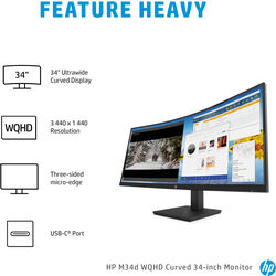 HP M34d - Product Image 1