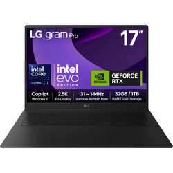 LG gram Pro - 17Z90TR-E.AD88A1 - Black - Product Image 1