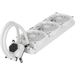 SilverStone PermaFrost PF360W-ARGB - White - Product Image 1