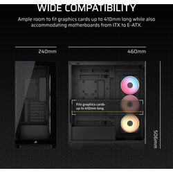 Corsair 3500X LX-R ARGB - Black - Product Image 1