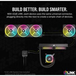 Corsair iCUE LINK H100i RGB - White - Product Image 1