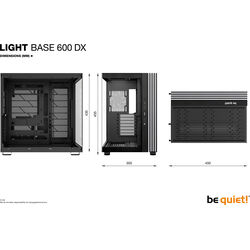 be quiet! Light Base 600 DX - Black - Product Image 1