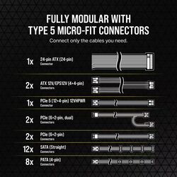 Corsair RMx SHIFT RM850x - Product Image 1