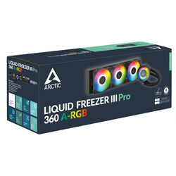 Arctic Liquid Freezer III Pro 360 ARGB - Black - Product Image 1