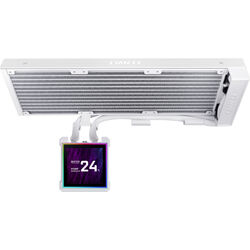 Lian-Li HydroShift II LCD-S 360N - No Fans Included - White - Product Image 1