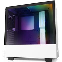 NZXT H510i RGB - White - Product Image 1