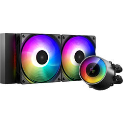 Deepcool Castle 240RGB V2 - Black - Product Image 1