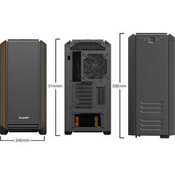 be quiet! Silent Base 601 - Orange - Product Image 1