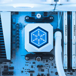 SilverStone PermaFrost ARGB V2 - White - Product Image 1