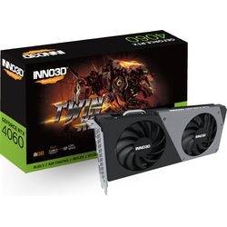 Inno3D GeForce RTX 4060 TWIN X2 - Black - Product Image 1