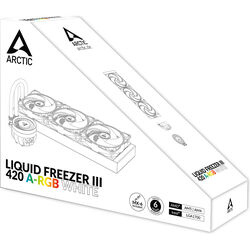 Arctic Liquid Freezer III 420 ARGB - White - Product Image 1