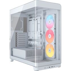 Corsair FRAME 4500X RS-R ARGB Panoramic Glass - White - Product Image 1