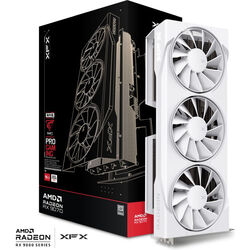 XFX Radeon RX 9070 OC Swift - White - Product Image 1