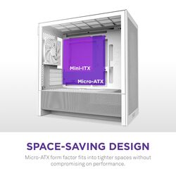 NZXT H3 Flow - White - Product Image 1