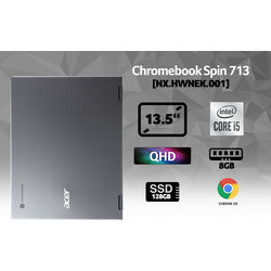 Acer Chromebook Spin 713 - CP713-2W-54PK - Grey - Product Image 1