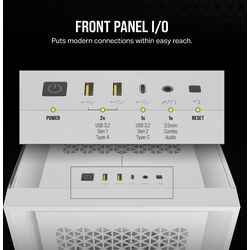 Corsair 5000D CORE AIRFLOW - White - Product Image 1