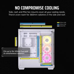 Corsair iCUE LINK 3500X RGB - White - Product Image 1