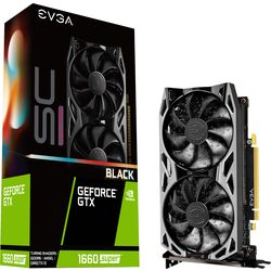 EVGA GeForce GTX 1660 SUPER SC Ultra Black - Product Image 1