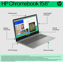 HP Chromebook 15a-nb0004na - 8Y5D1EA - Product Image 1