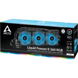 Arctic Liquid Freezer II 360 RGB - Black - Product Image 1