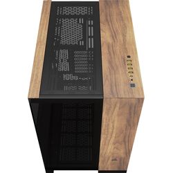 Corsair 6500X - Dual Chamber - Black/Walnut Wood - Product Image 1