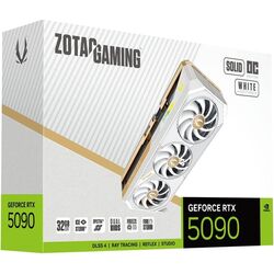 Zotac GeForce RTX 5090 SOLID OC WHITE - Product Image 1