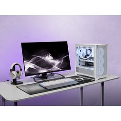 Corsair iCUE 4000D RGB AIRFLOW QL Edition - White - Product Image 1