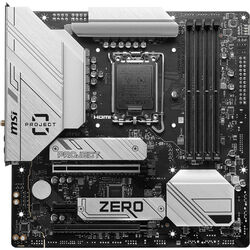 MSI B760M PROJECT ZERO - Product Image 1