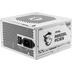 MSI MAG A850GL PCIE5 - White - Product Image 1