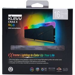KLEVV CRAS X RGB - Black - Product Image 1