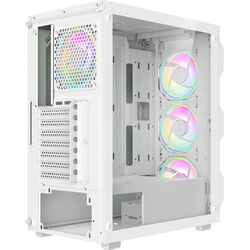 CiT Neo White ARGB Mesh - w/ 4 Fans - White - Product Image 1