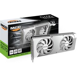 Inno3D GeForce RTX 5070 TWIN X2 OC - White - Product Image 1