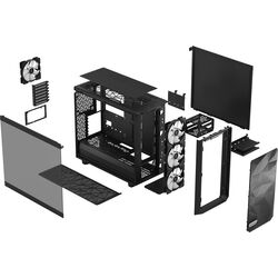 Fractal Design Meshify 2 Lite - RGB - Black - Product Image 1