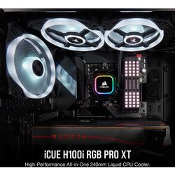 Corsair iCUE H100i RGB PRO XT - Black - Product Image 1