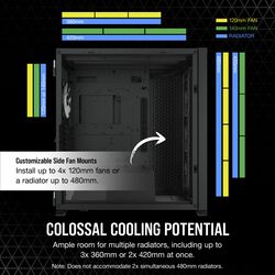 Corsair iCUE 7000X RGB - Black - Product Image 1