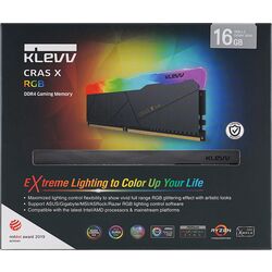 KLEVV CRAS X RGB - Black - Product Image 1
