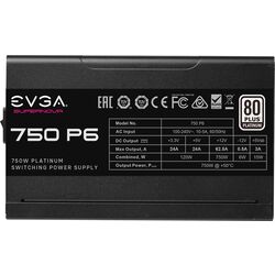 EVGA SuperNOVA 750 P6 - Product Image 1