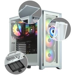 Corsair iCUE 4000X RGB - White - Product Image 1