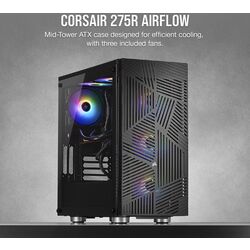 Corsair 275R Airflow - Black - Product Image 1