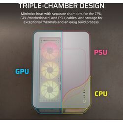 Corsair AIR 5400 LX-R RGB LINK - White - Product Image 1