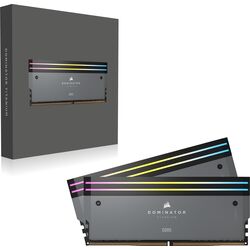 Corsair DOMINATOR Titanium RGB - AMD EXPO - Grey - Product Image 1